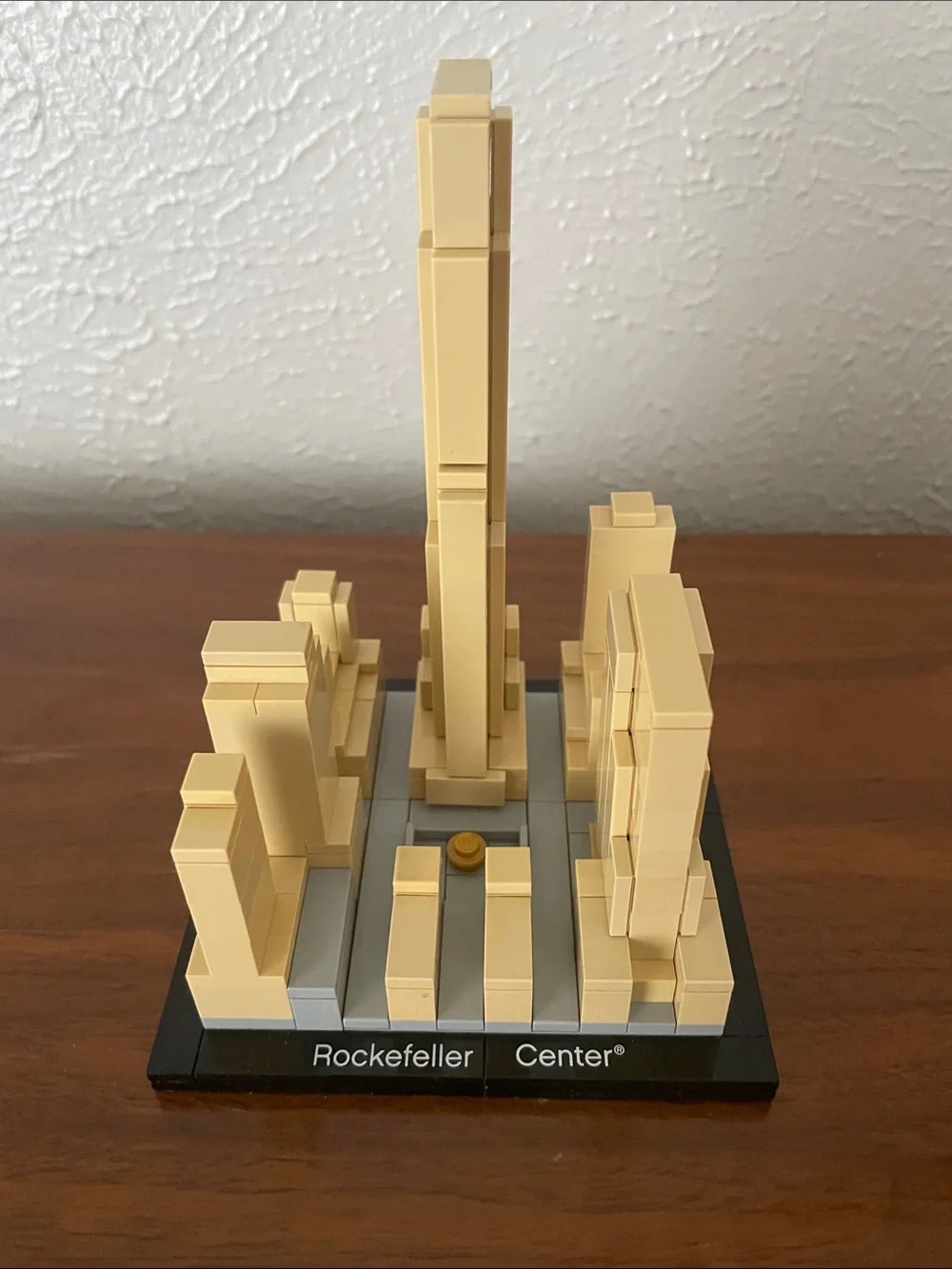 Lego Tan Rockefeller Center Miniature Architecture Set